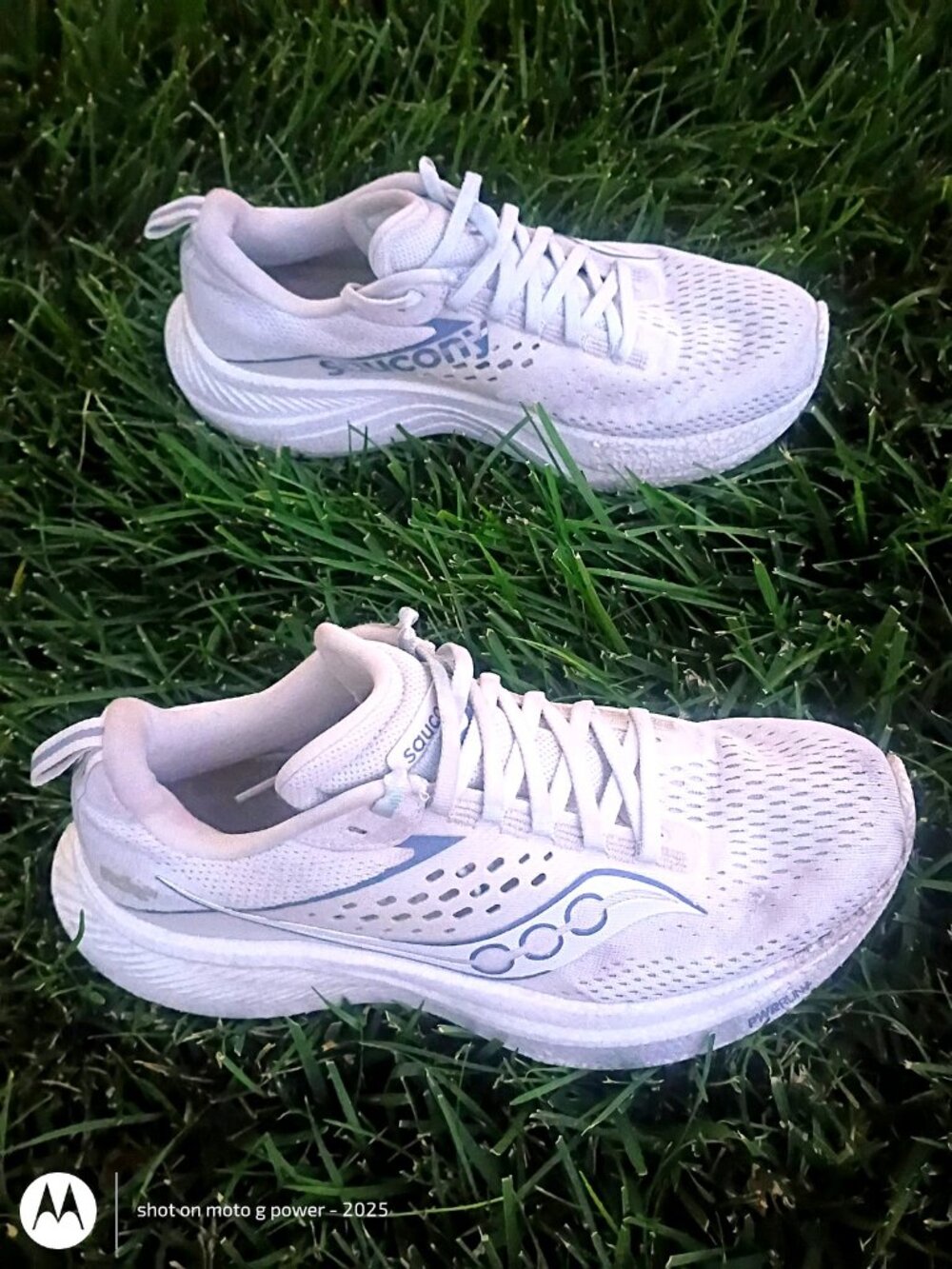Saucony Running Shoes White Size 8.5